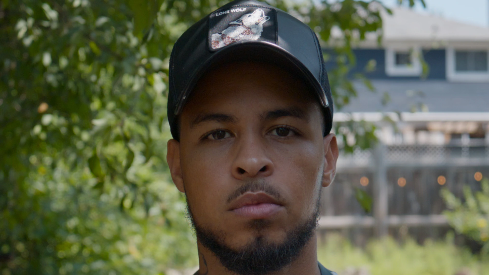 Outdoor portrait frame after the 6K R3D source was exported to H.265 with ZR RAW Extended